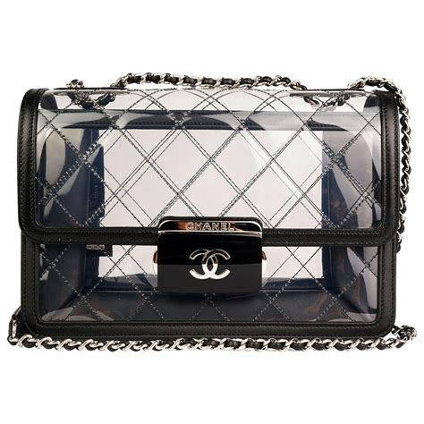 clear Chanel bag